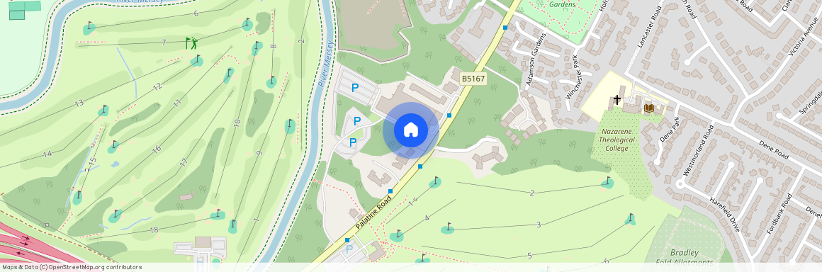 Flat 43 Riverside Court 214, Palatine Road, Manchester, M20