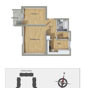 Heimdallgatan 16 C - Photo 3