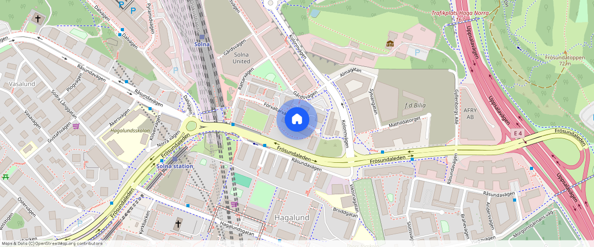 Förvaltarvägen **, Frösunda