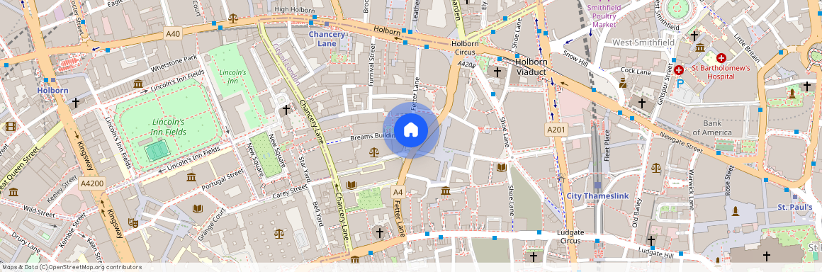 Fetter Lane, London, EC4A