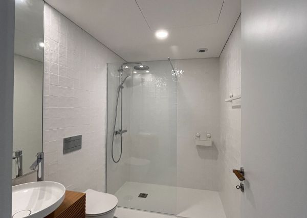 Apartamento T1 no empreendimento DOCA Praia da Barra.