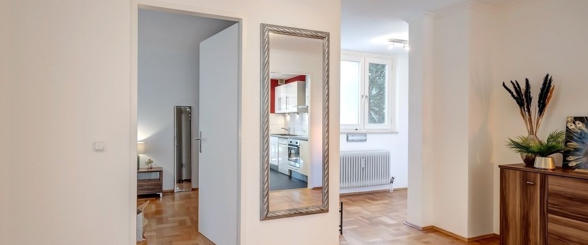 Spacious furnished 2-room apartment with balcony - Photo 1