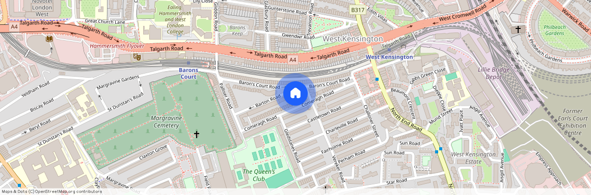 Comeragh Mews, Barons Court, W14