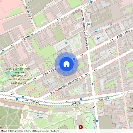 al. 1 Maja, Stare Polesie, Polesie, Łódź, łódzkie