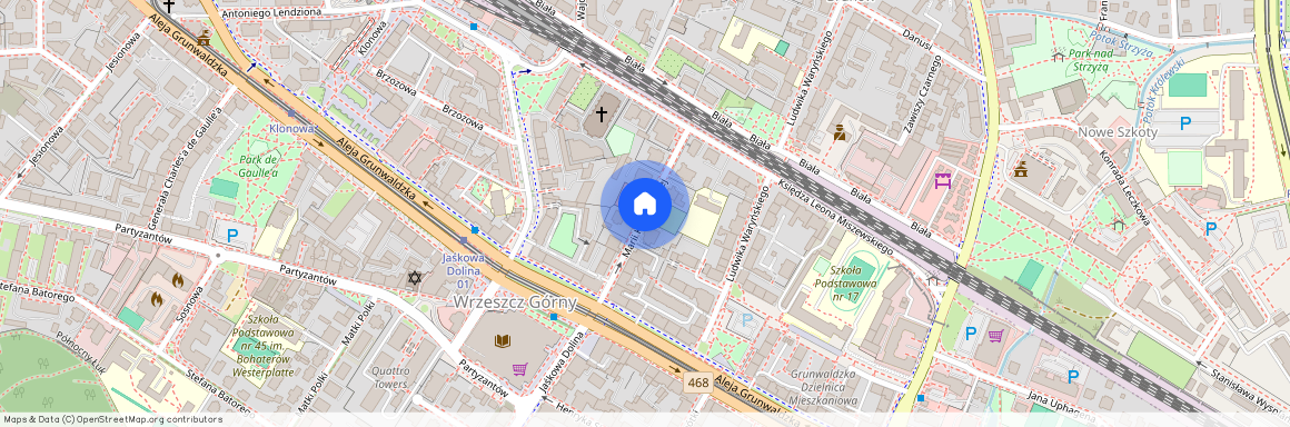 ul. Marii Konopnickiej, Wrzeszcz Górny, Gdańsk, pomorskie