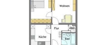 2-Zimmer-Wohnung in Mülheim-Heißen mit Wohnberechtigungsschein - Foto 1