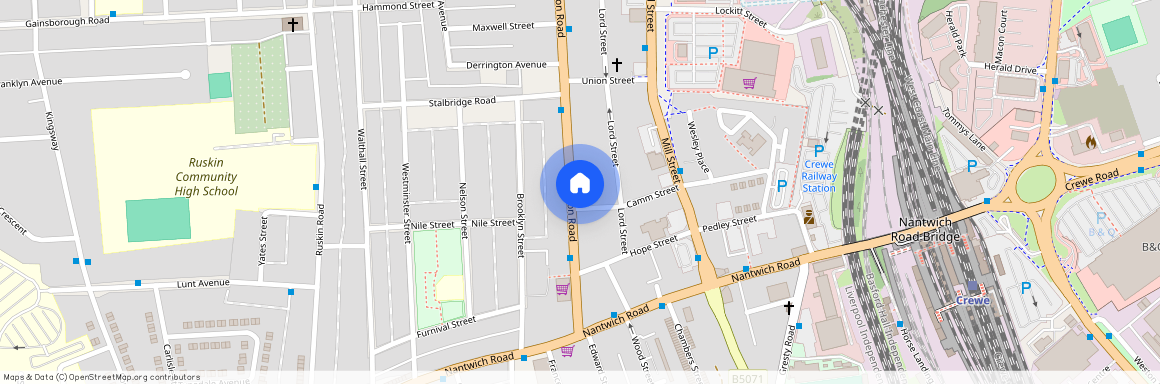 Room 2 @ 67-69 Edleston Road, Crewe, CW2