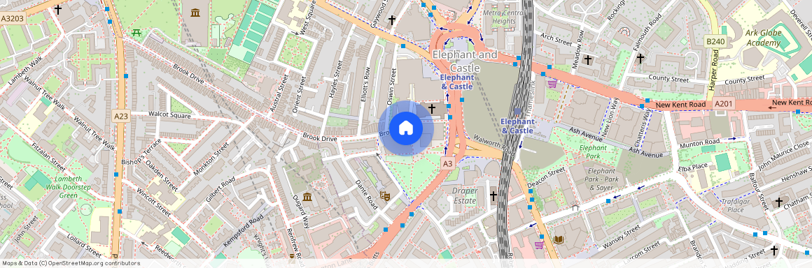 UNCLE Elephant and Castle, Churchyard Row