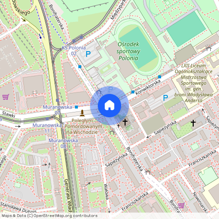 ul. Bonifraterska, Nowe Miasto, Śródmieście, Warszawa, mazowieckie