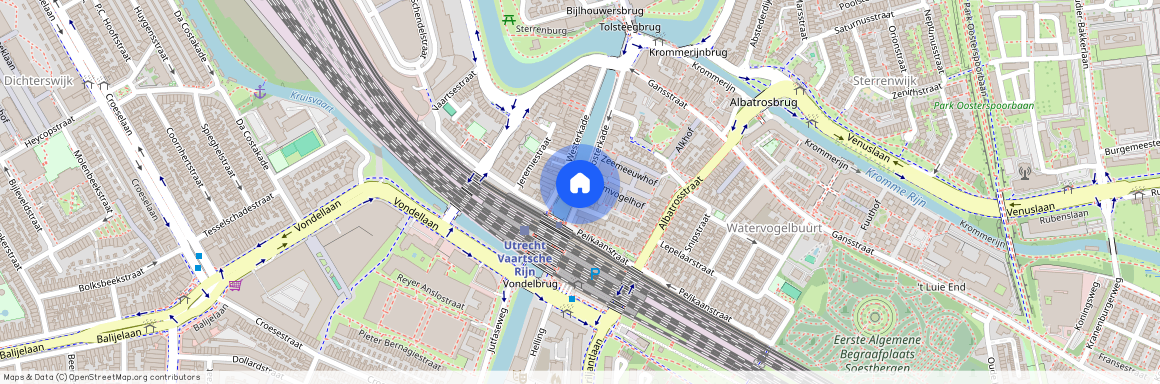 Watervogelbuurt, 3582 AV, Oosterkade, Utrecht