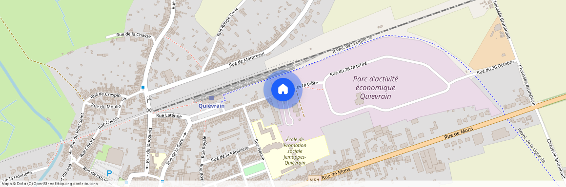 Rue du 26 Octobre, 7380 Quiévrain