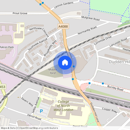 Middle Yard, Oberman Road, London, NW10