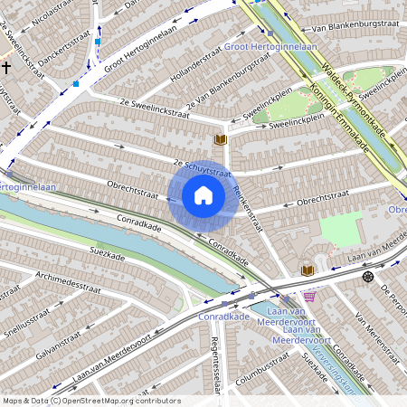 Obrechtstraat 197, Sweelinckplein e.o., 2517TV, Den Haag