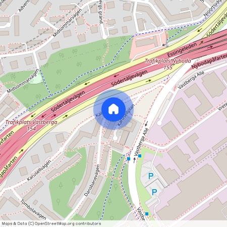 Dansbanevägen 1, Västberga