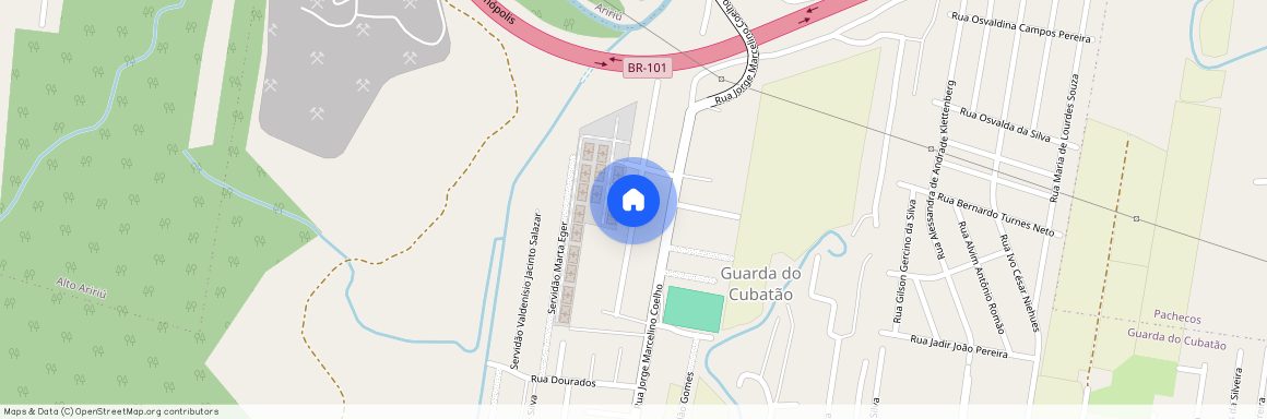 Rua Nossa Senhora da Rosa Mística, Guarda do Cubatão, Palhoça, SC, 88135320