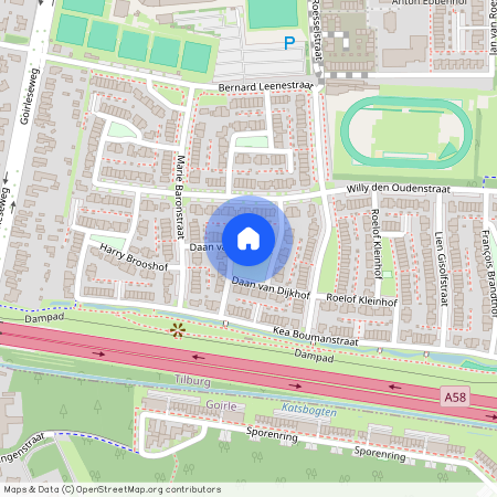 Daan van Dijkhof, Tilburg