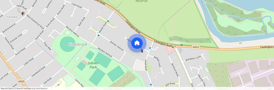 Goodmayes Close, Bedford