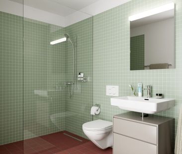 First-time rental: LAST 3.5-room garden apartment with seating - Foto 3