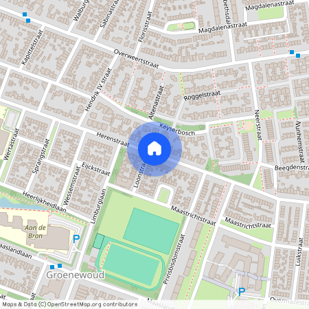 Groenewoud-Noord, 6004 XM, Herenstraat, Weert