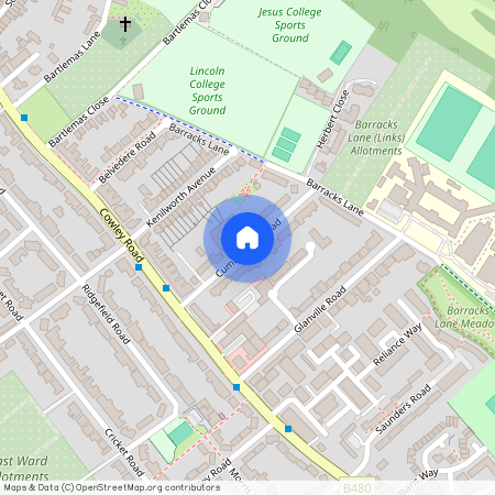 Cumberland Road, East Oxford, OX4