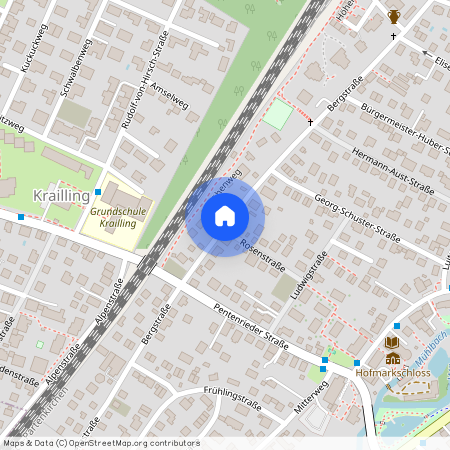 Bergstraße, 82152 Krailling