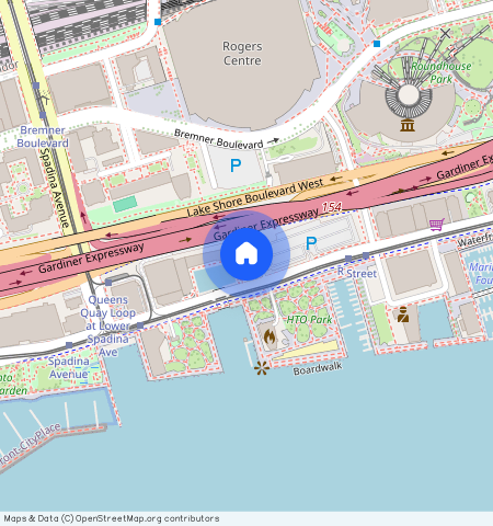 ** Queens Quay W., Toronto, Toronto, Toronto, M5J 3H3