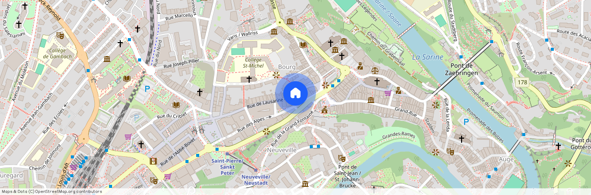 Rue de Lausanne 20, 1700, Fribourg