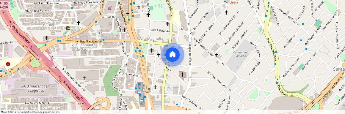 Rua General Osório, 230 - Centro, São Bernardo do Campo - SP