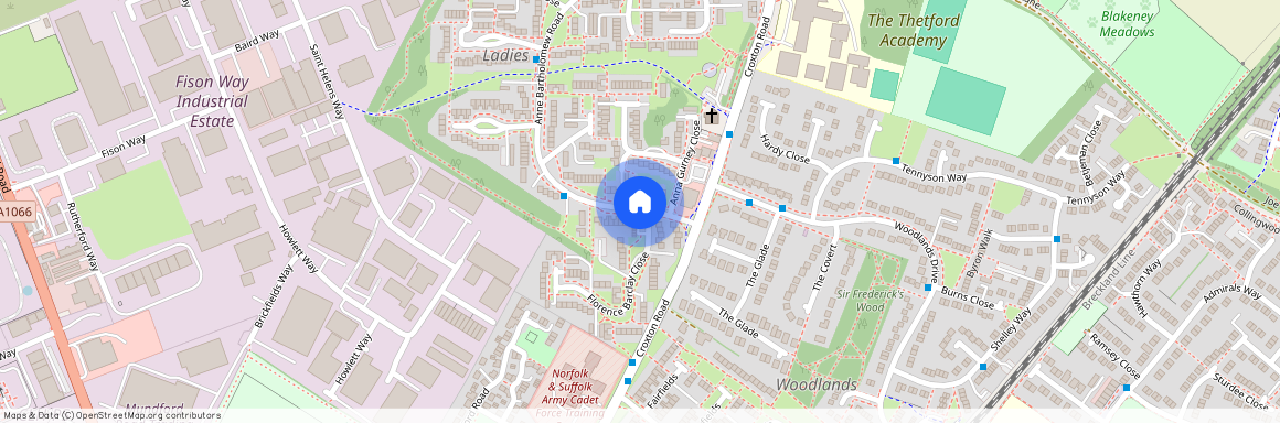 Anne Bartholomew Road, Thetford, IP24