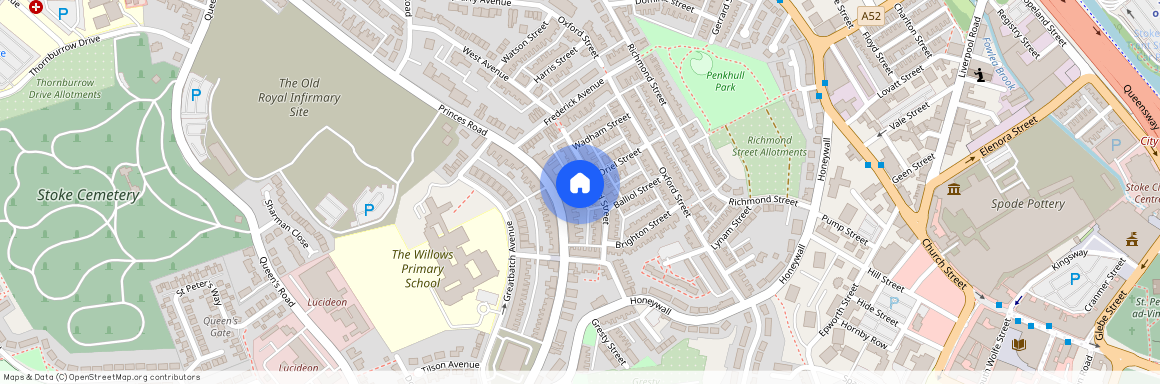 Westland Street, Penkhull, Stoke-on-Trent, ST4