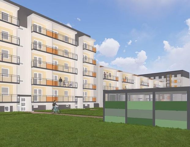 Modernisierte 2 Raum Wohnung - Erstbezug nach Sanierung - Foto 1