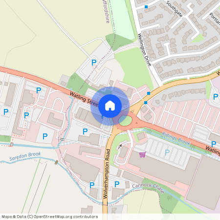 Watling Street, Cannock WS11