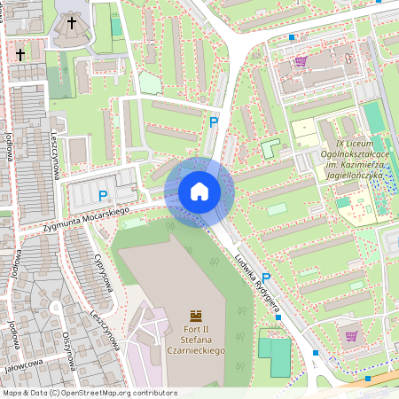 ul. Ludwika Rydygiera, Rubinkowo, Toruń, kujawsko-pomorskie