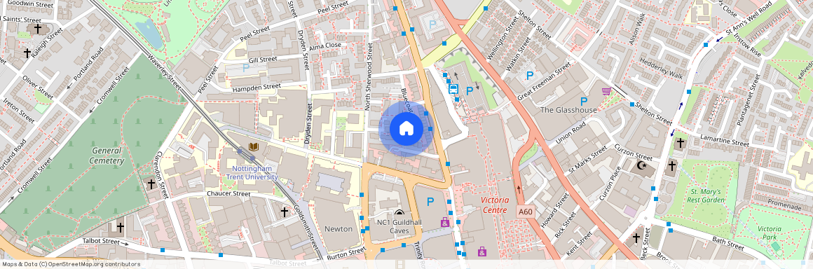 Bluecoat Close, Nottingham NG1