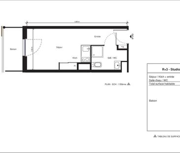 Location Appartement 1 pièce 18m² NIMES 30000 - Photo 2