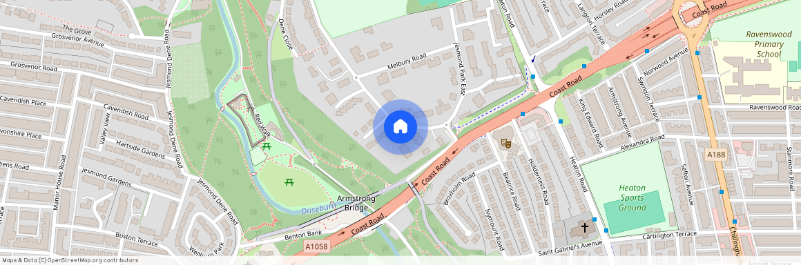Jesmond Park West, Jesmond, Newcastle Upon Tyne