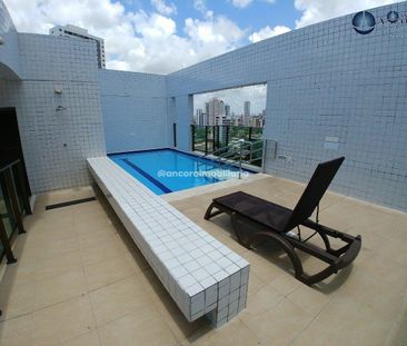Apartamento para aluguel, 1 quarto, 1 suíte, 1 vaga, Madalena - Rec... - Foto 2