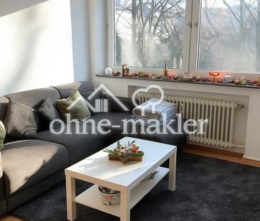 Helle 2-Zimmer-Wohnung mit Einbauküche und Aufzug in Aachen-Kronenberg - Foto 1
