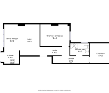 Appartement met twee slaapkamers in La Louvière - Photo 3