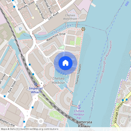 King's Quay, Chelsea Harbour, London, SW10 0UX