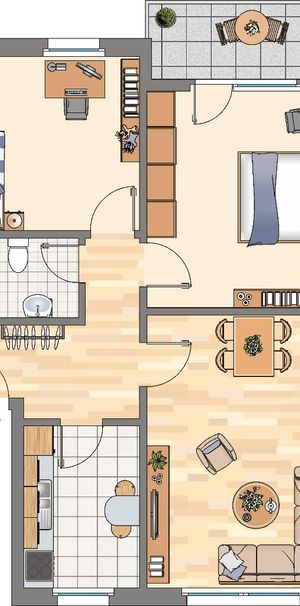 3-Zimmer-Wohnung in Dortmund Innenstadt-Nord - Photo 2