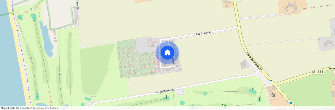 Rya ängaväg, Rydebäck