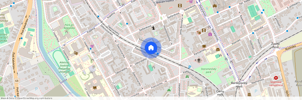 Pavlovičovo námestie, Prešov