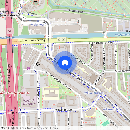 Admiraal De Ruijterweg 440-1, Gibraltarbuurt, 1055NG, Amsterdam