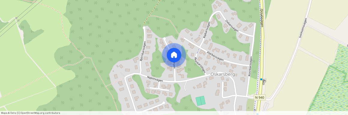 Kråkbärsstigen, Kungsbacka