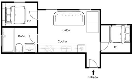 Piso de alquiler en N/a, Goya - Photo 4