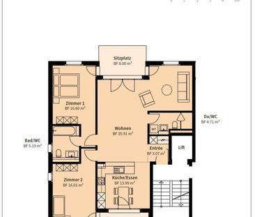 Moderne, charmante Erdgeschoss-Wohnung in gepflegter Überbauung! - Photo 2