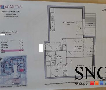 T3 AVEC BALCON ET PARKING - Photo 3