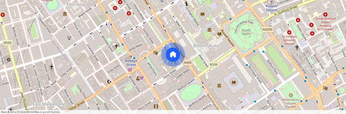 Ridgmount Street, Bloomsbury, WC1E, Bloomsbury, London