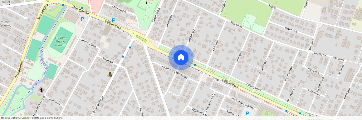 ul. Dębogórska, Rumia, wejherowski, pomorskie